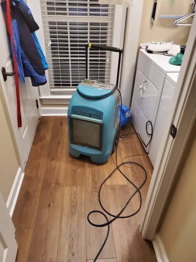 Commercial dehumidifier deployed for Flood Damage Cleanup in Winona